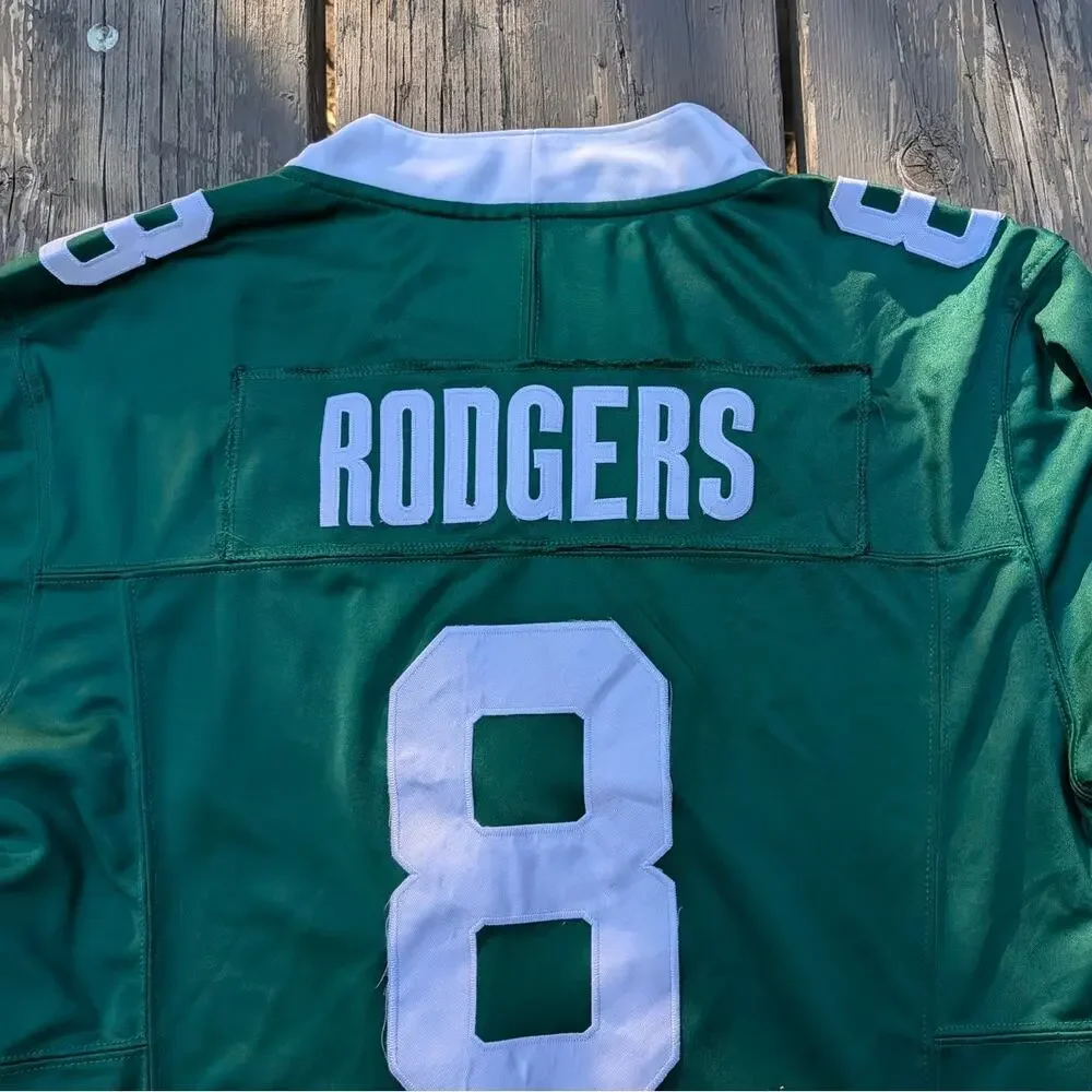 Nike Men's L Aaron Rodgers Jets Jersey Blokecore Y2K Streetwear Archive